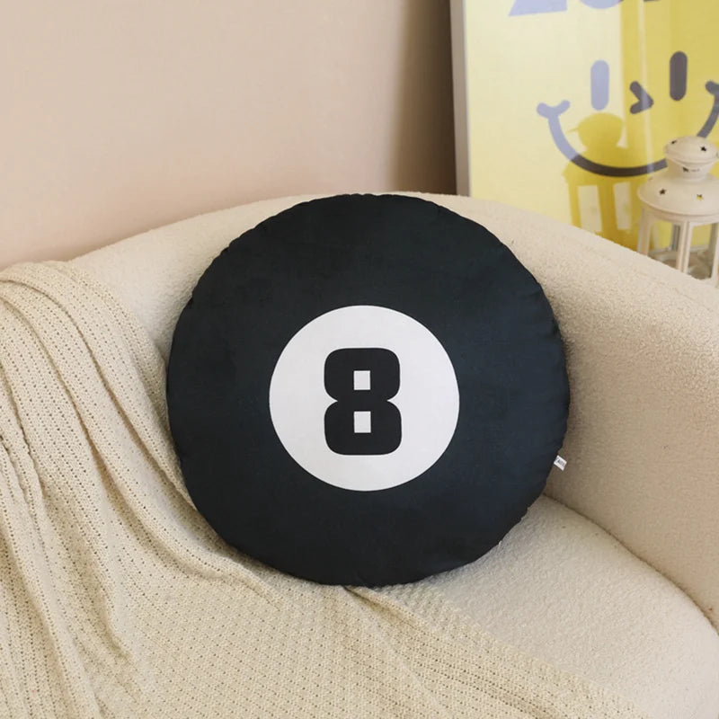 Plush White Baseball Decorative Pillow - Image 13