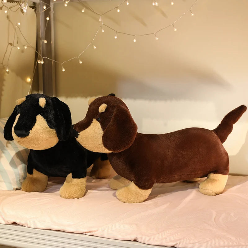 Black and Tan Dachshund Plush Toy - Image 4