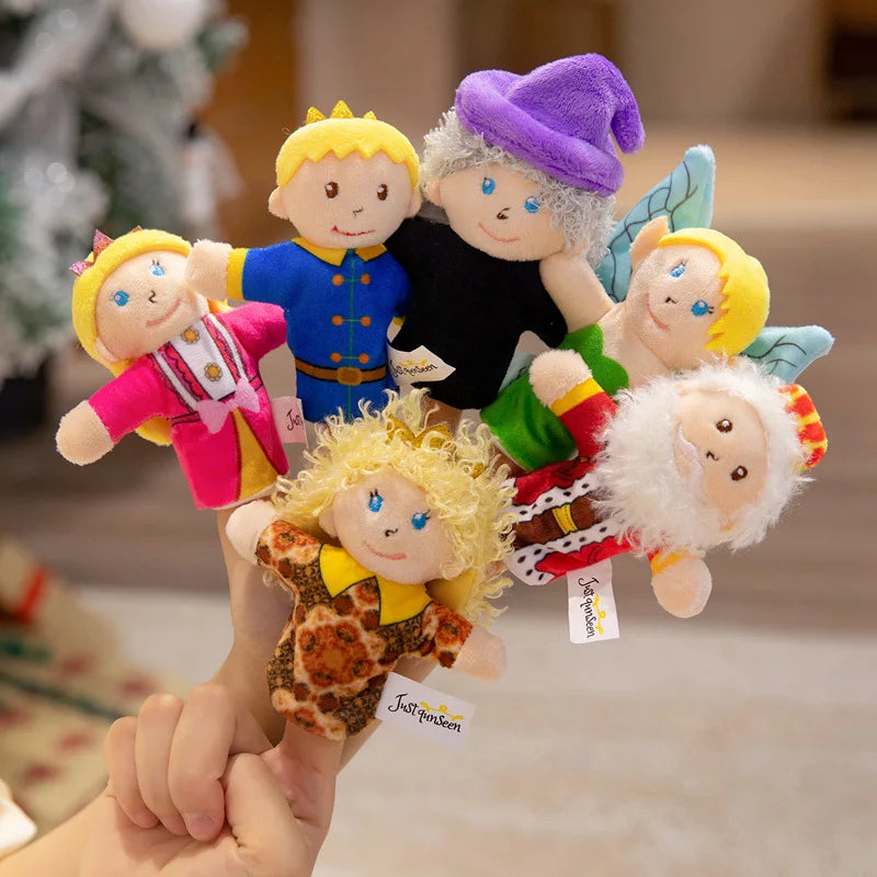 Plush Fairy Tale Finger Puppet Set of 6