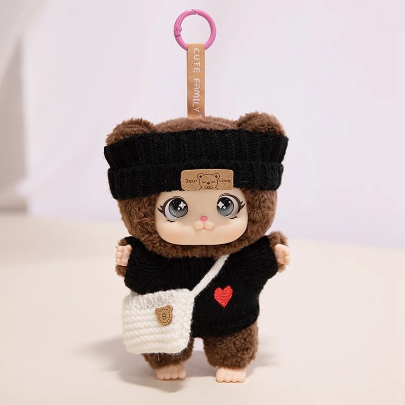 Kawaii Yellow Bee Costume Plush Doll with Big Eyes - Image 29