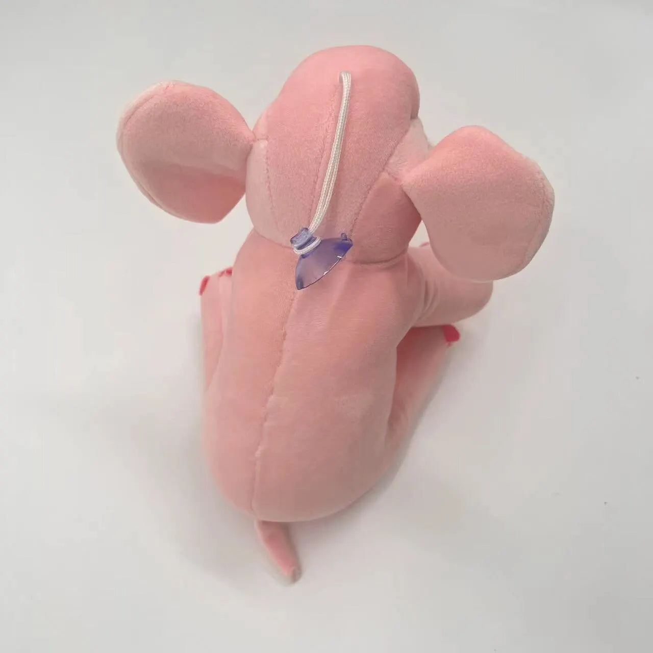 Soft Plush Elephant Toy in Pink or Gray - Image 2