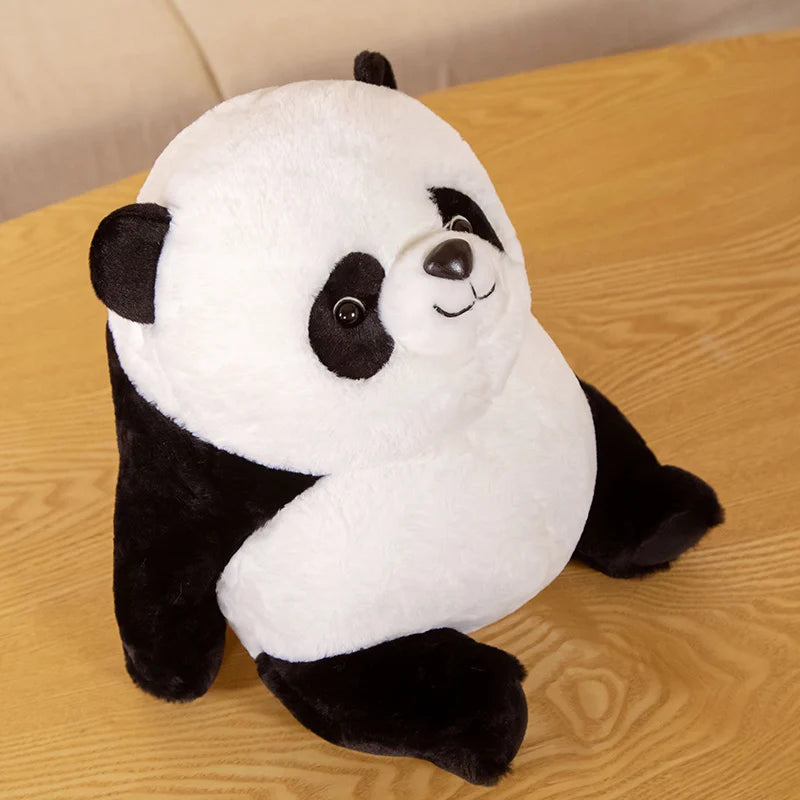 Cute Light Grey Sitting Plush Elephant - Image 7