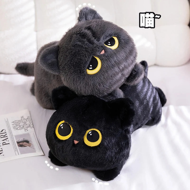 Cute Lying Cat Plush Hugging Pillow - Image 6
