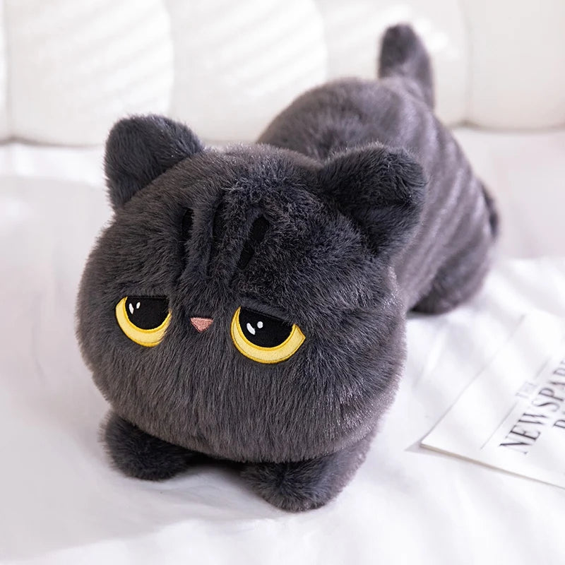 Cute Lying Cat Plush Hugging Pillow - Image 8
