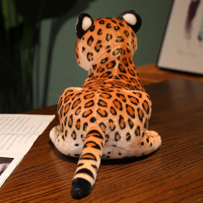 Realistic Leopard Cub Plush Toy - Image 5