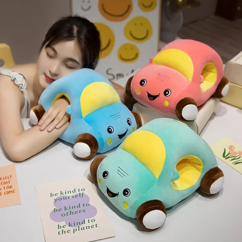 Soft Plush Car Hand Warmer Desk Pillow