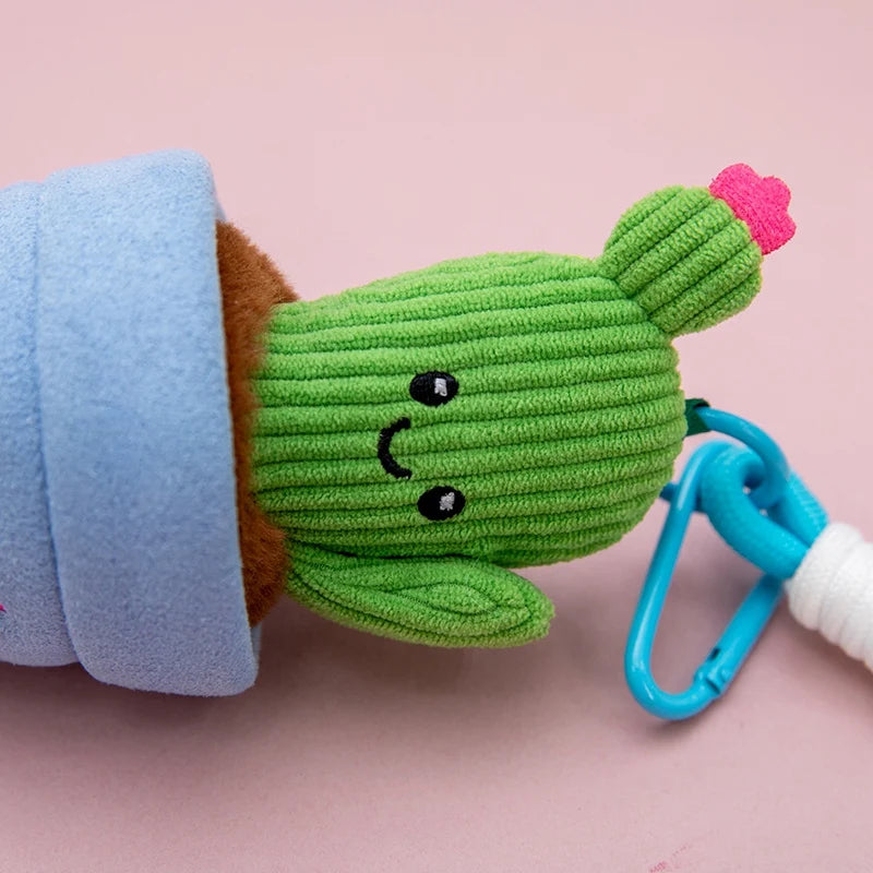 Cute Plush Plant Pot Keychain Assortment - Image 2
