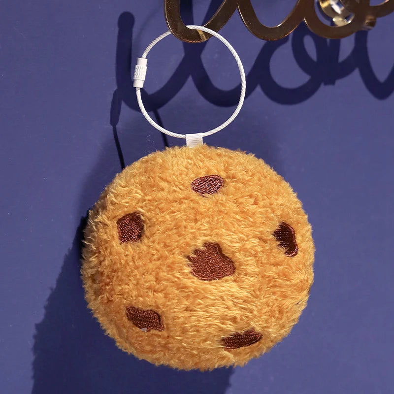 Soft Chocolate Chip Cookie Plush Pillow - Image 2