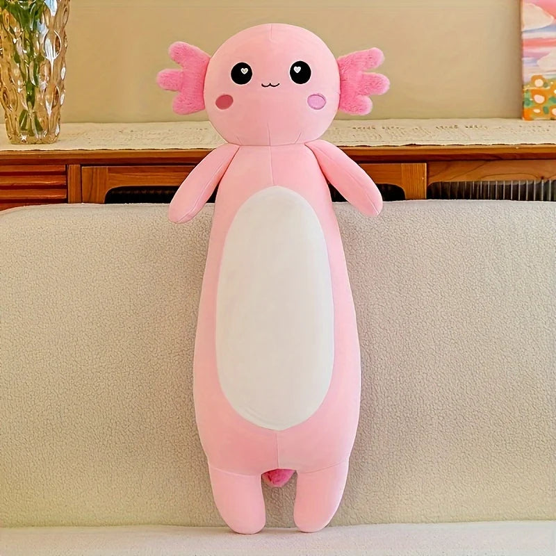 Pastel Axolotl Plush Long Body Pillow - Image 6