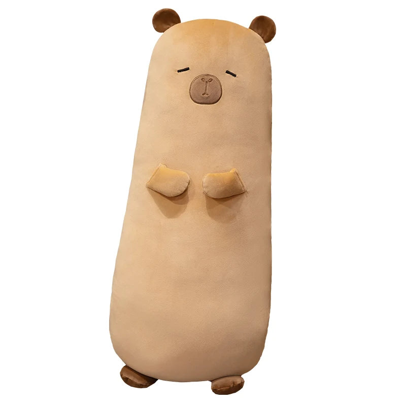 Cute Caramel Bear Plush Body Pillow - Image 7