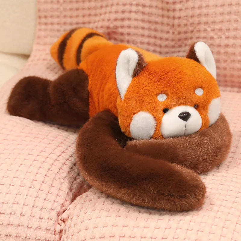 Cuddly Red Panda Long Plush Pillow - Image 9