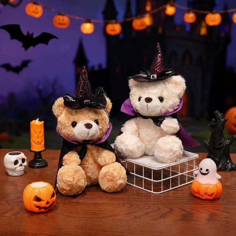 Cute Halloween Witch Plush Bear Set - Image 6