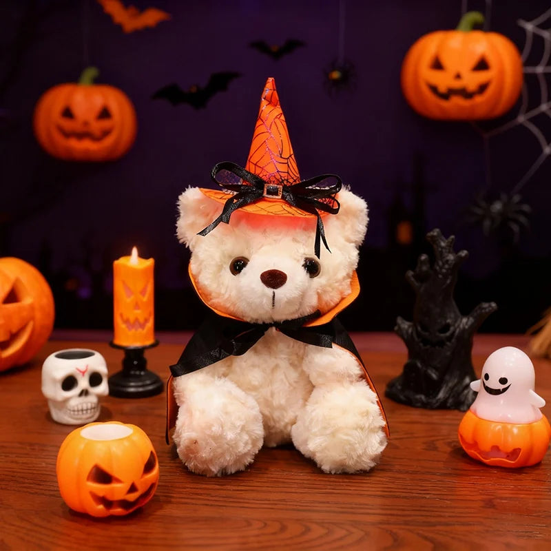 Cute Halloween Witch Plush Bear Set - Image 13