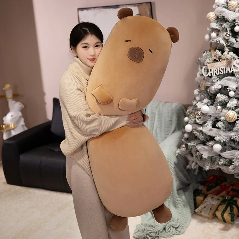 Cute Caramel Bear Plush Body Pillow - Image 4