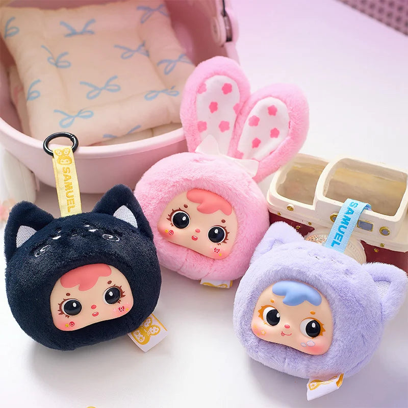 Plush Animal Costume Pop Doll Keychain - Image 2