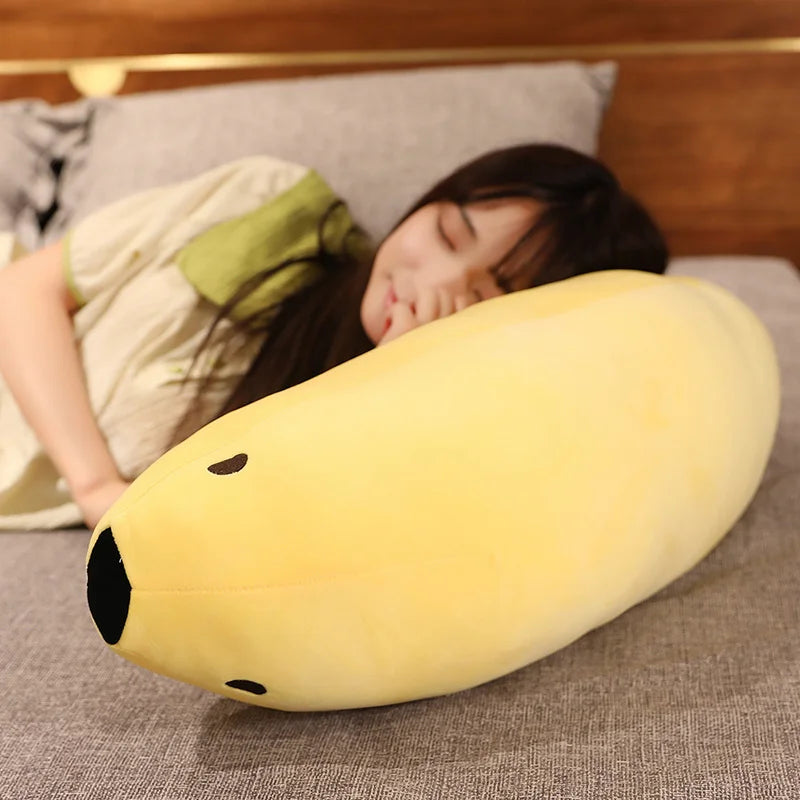 Smiling Yellow Banana Plush Pillow - Image 6