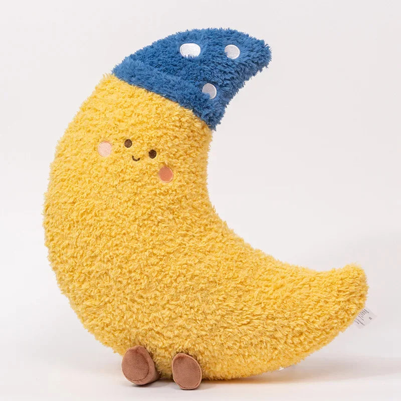 Soft Smiling Celestial & Weather Plush Pillow - Image 7