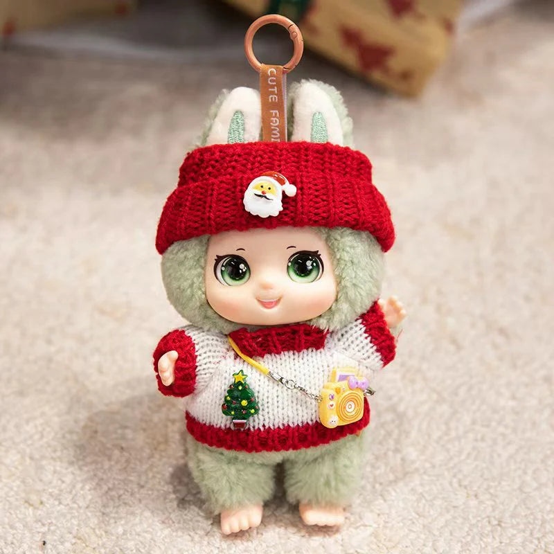 Kawaii Yellow Bee Costume Plush Doll with Big Eyes - Image 25