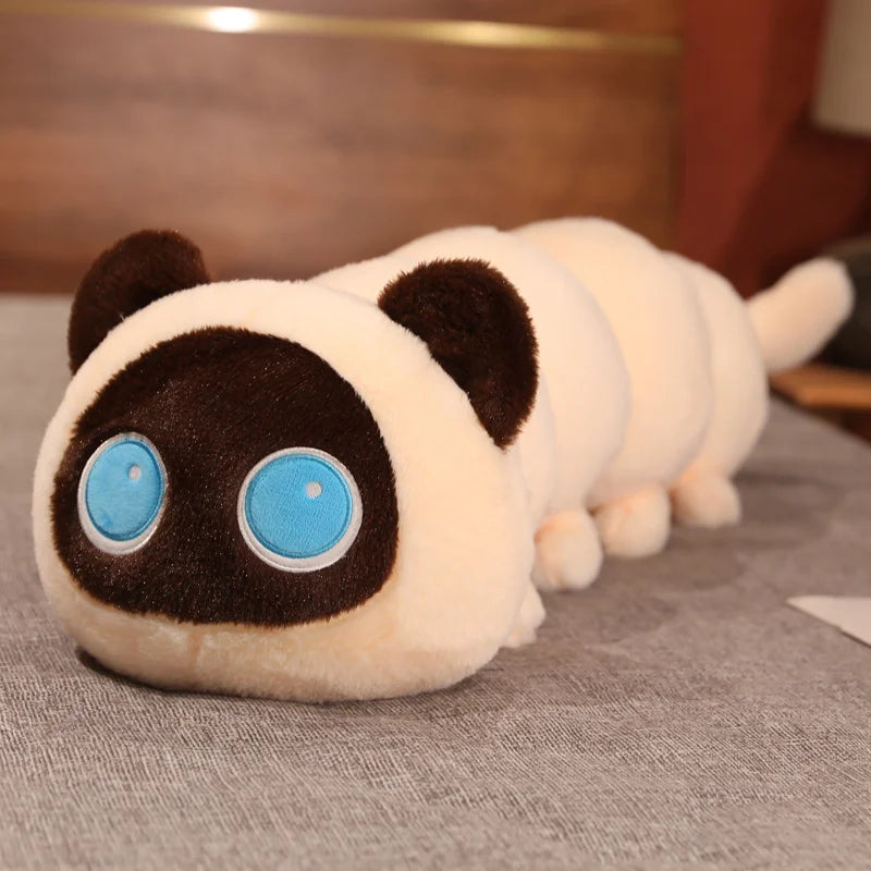 Long Black Cat Plush Body Pillow - Image 8