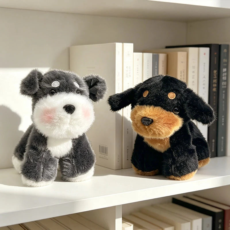 Soft Plush Puppy Toy with Blush Cheeks - Image 4