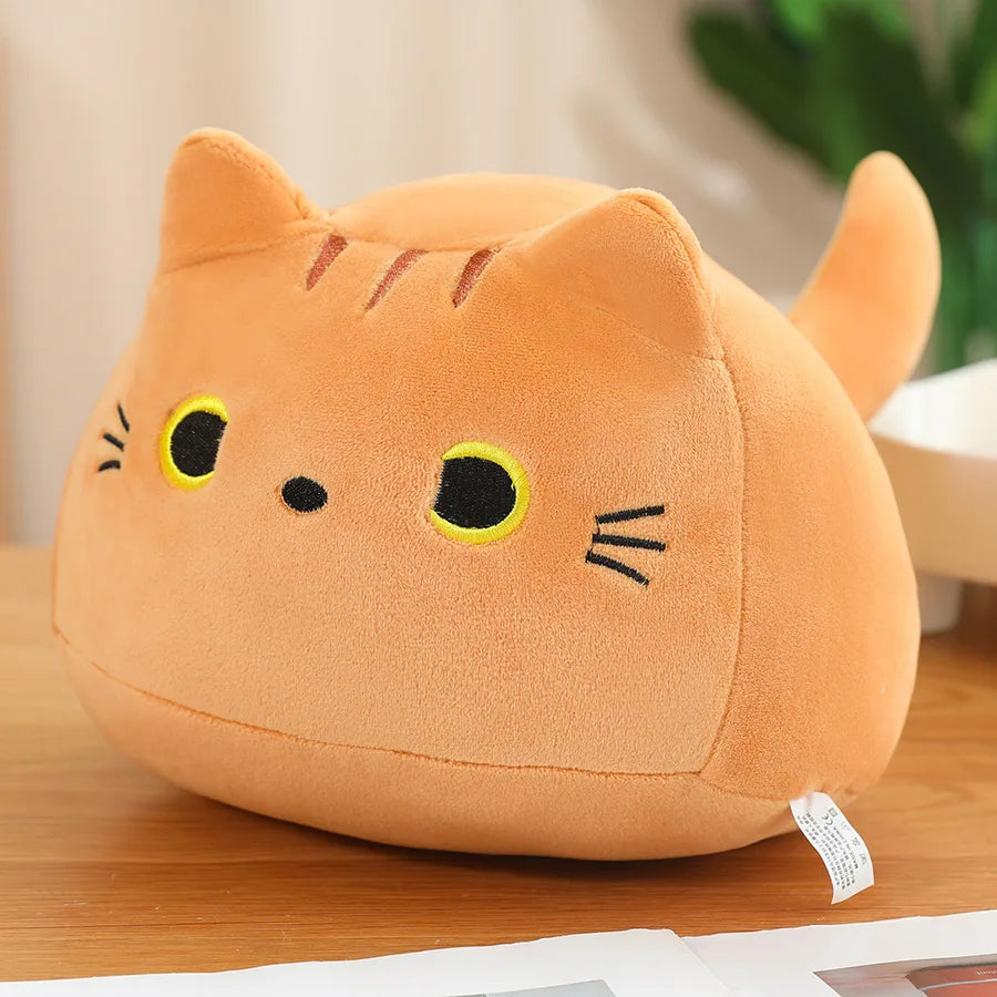 Kawaii Chubby Cat Plushie & Keychain Set - Image 7