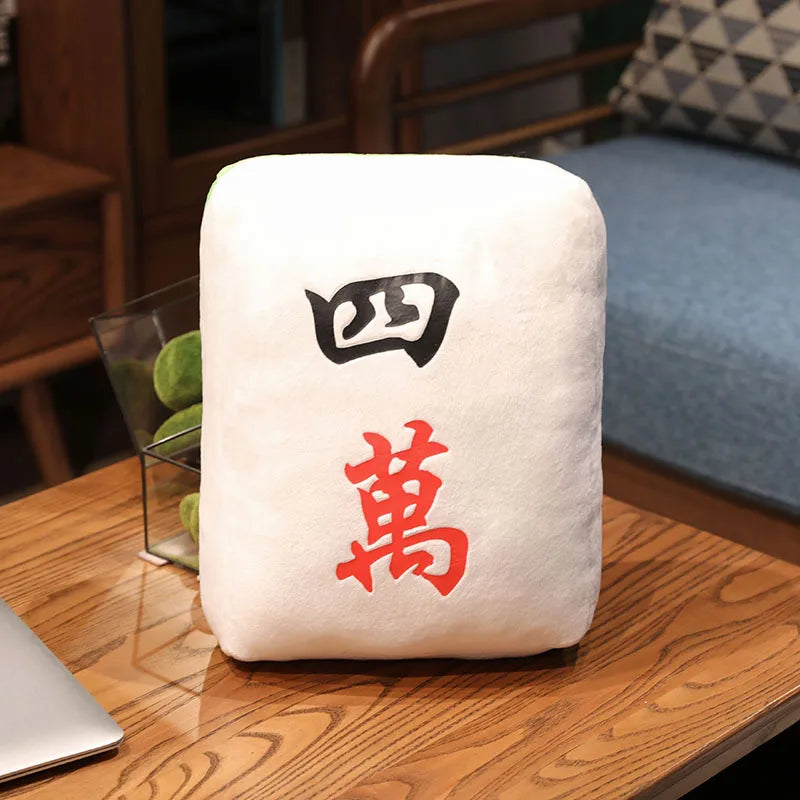 Mahjong Tile Plush Cushion with Iconic Designs - Image 15