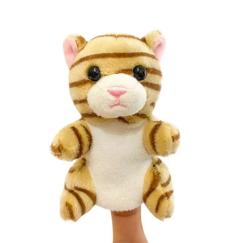 Set of 6 Safari Animal Plush Finger Puppets - Image 25