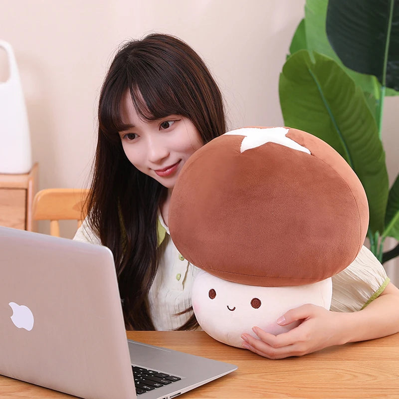 Kawaii Red Mushroom Plush with White Spots - Image 4