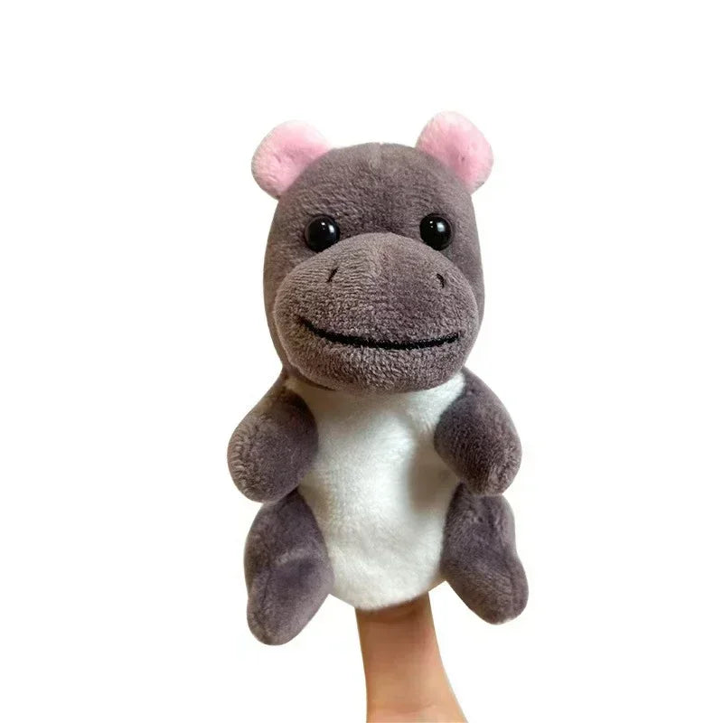6-Piece Plush Wild Animal Finger Puppet Set - Image 13