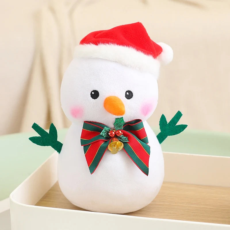 Red Santa Claus Plush with Merry Christmas Sign - Image 16