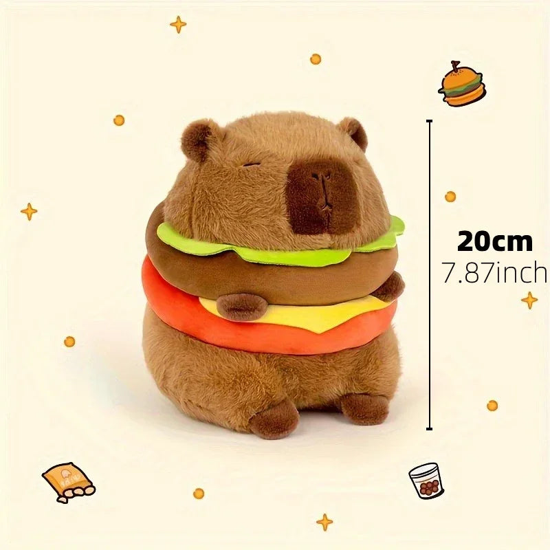 Cute Capybara Plush Family with Turtle Hat - Image 14