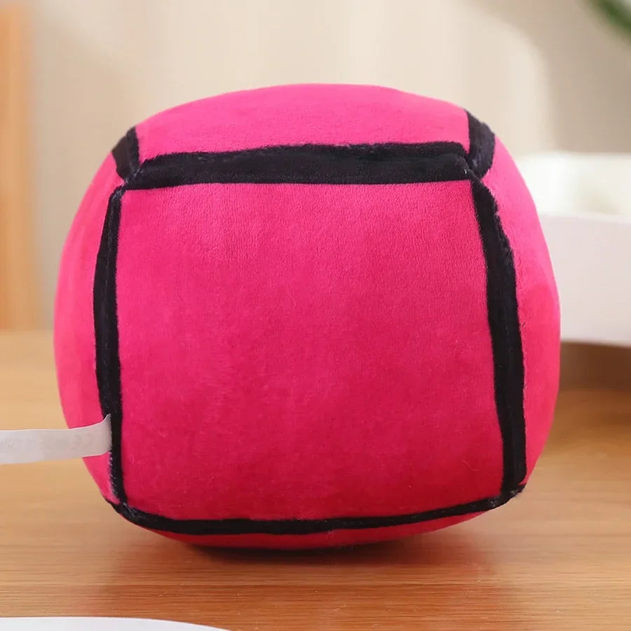 Set of 4 Vibrant Pixel Cube Plush Toys - Image 5