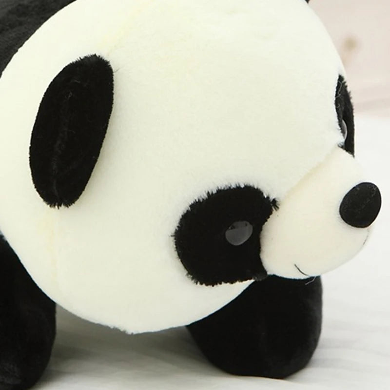 Hugging Black and White Panda Plush Toy - Image 6