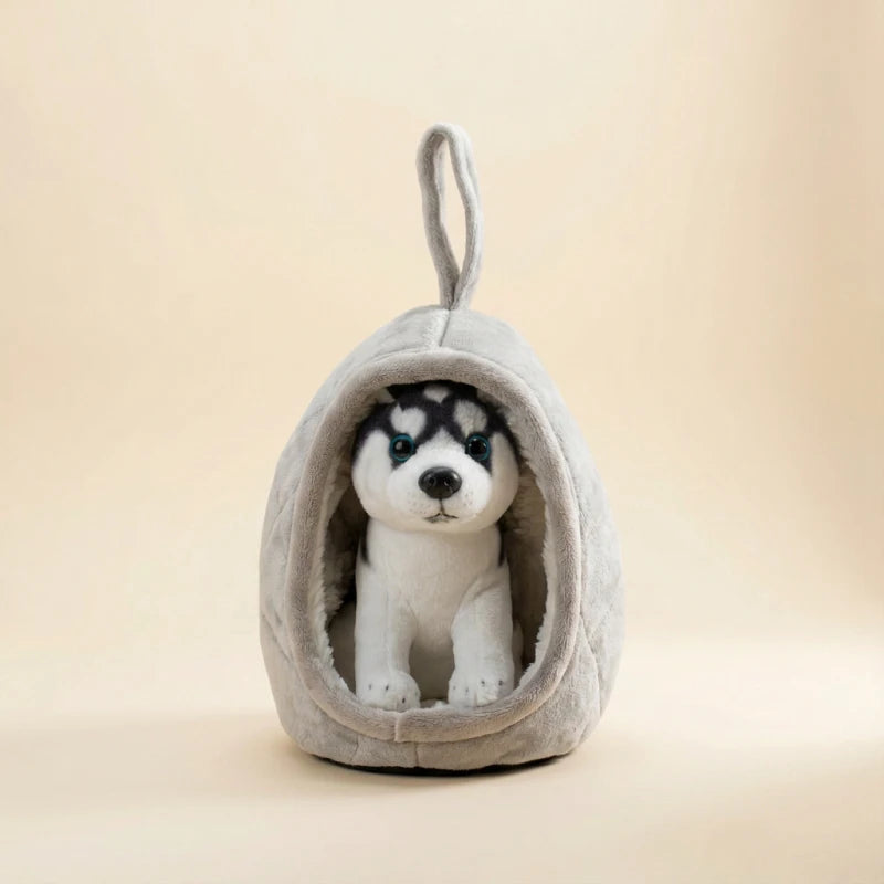 Safari Plush Animal Set with Matching Dens - Image 9