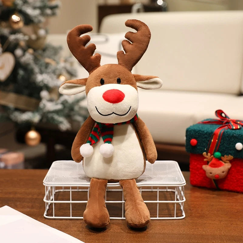 Adorable Christmas Plush Character Set - Image 11