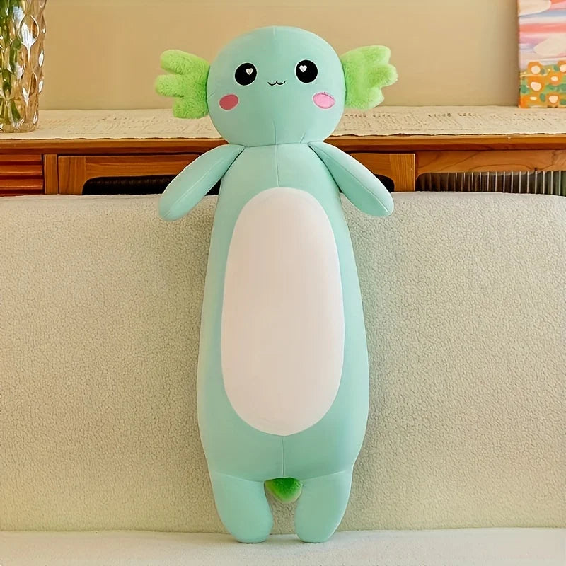 Pastel Axolotl Plush Long Body Pillow - Image 5