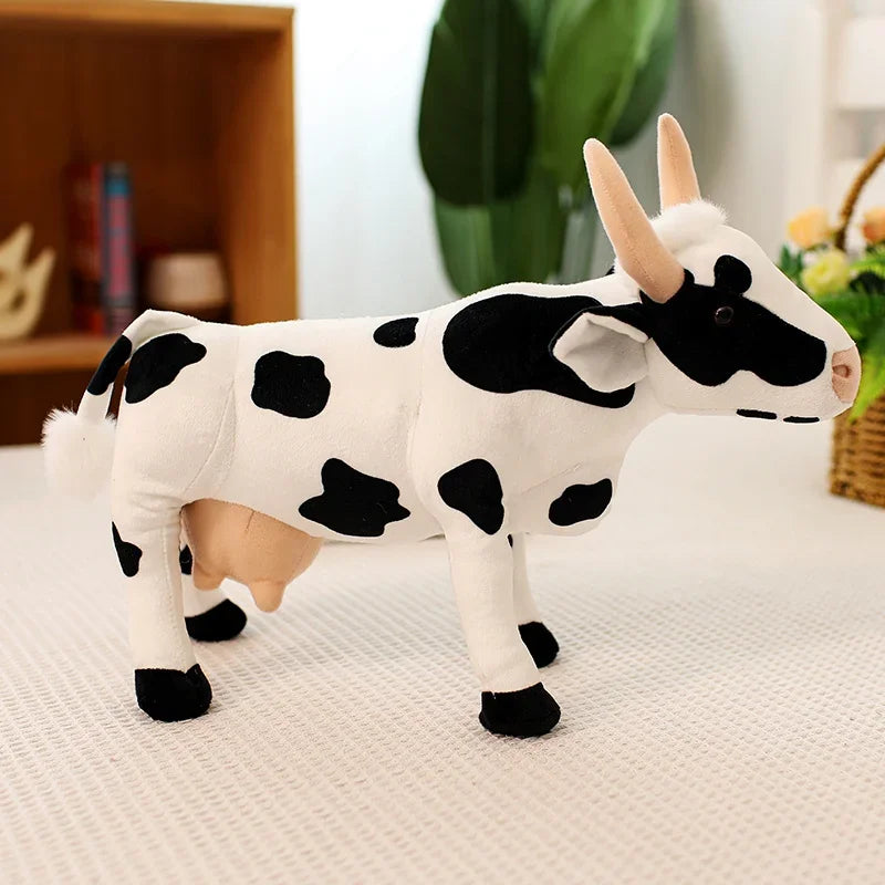 Black and White Spotted Cow Plush with Udders - Image 7