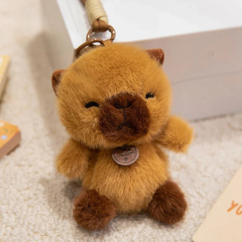 Cute Animal Plush Keychain with Braided Lanyard - Image 10
