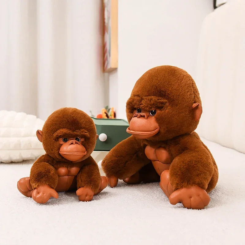 Cute Plush Gorilla with Muscular Chest - Image 4