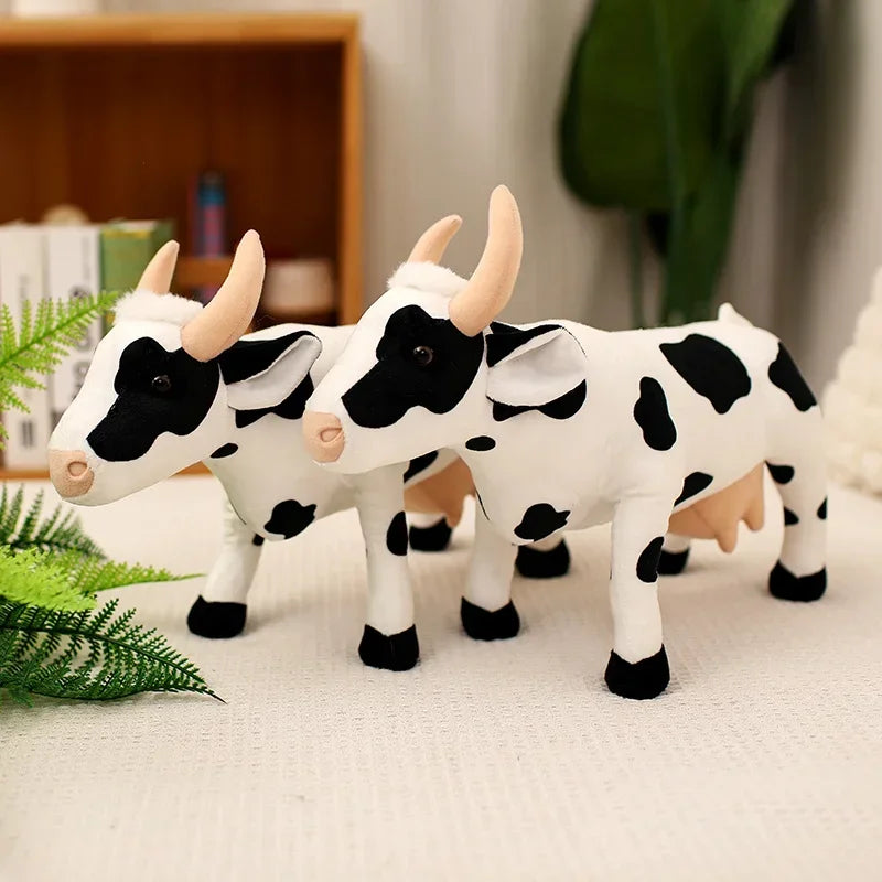 Black and White Spotted Cow Plush with Udders - Image 5