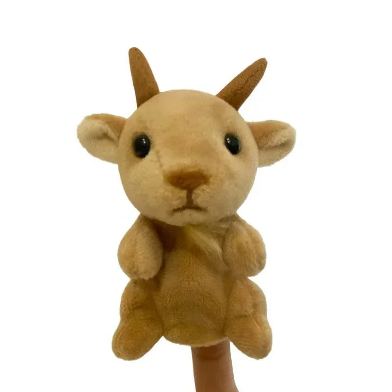 6-Piece Plush Wild Animal Finger Puppet Set - Image 17