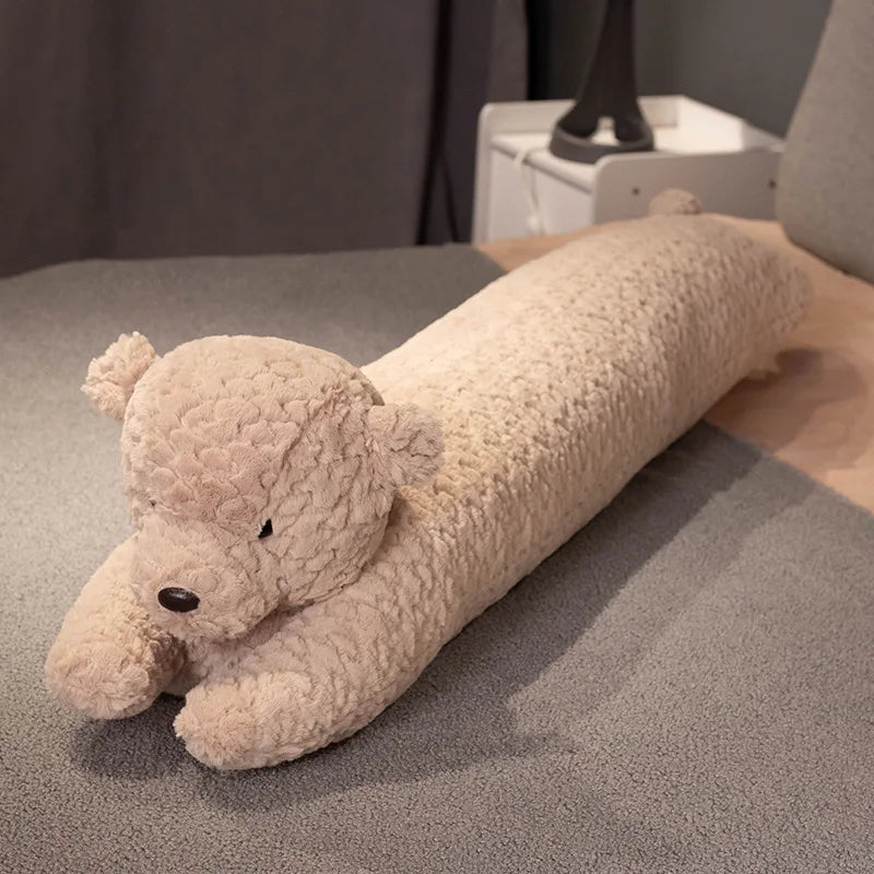 Cuddly Sherpa Animal Extra-Long Body Pillow - Image 8