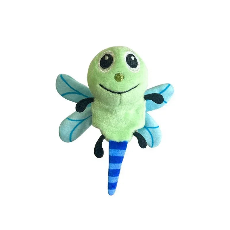 Set of 6 Safari Animal Plush Finger Puppets - Image 27
