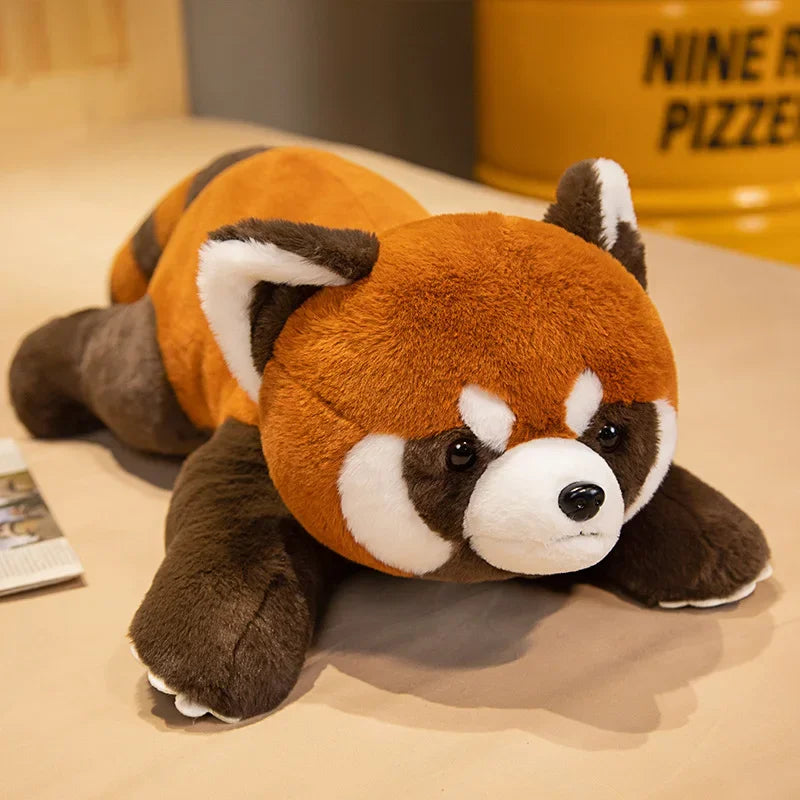 Red Panda Mother and Baby Stacked Plush - Image 8