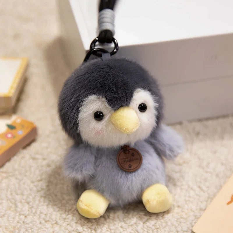 Cute Animal Plush Keychain with Braided Lanyard - Image 7