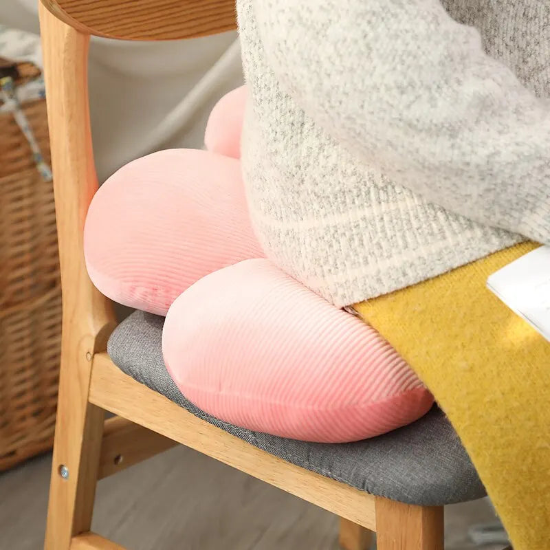 Soft Ribbed Flower Floor Cushion - Image 5