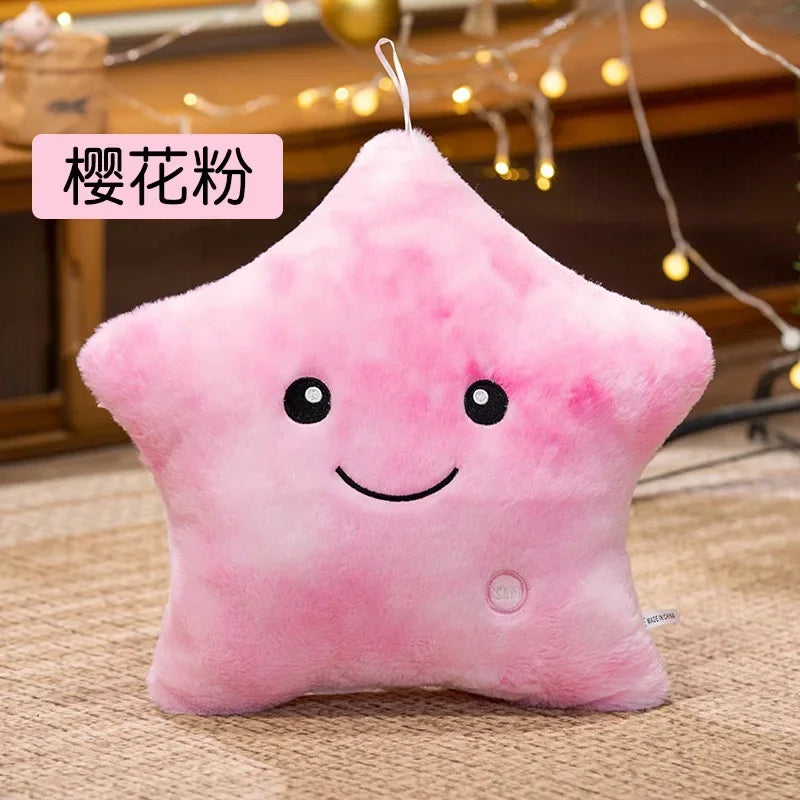 Smiling Light Up Star Plush Pillow - Image 12