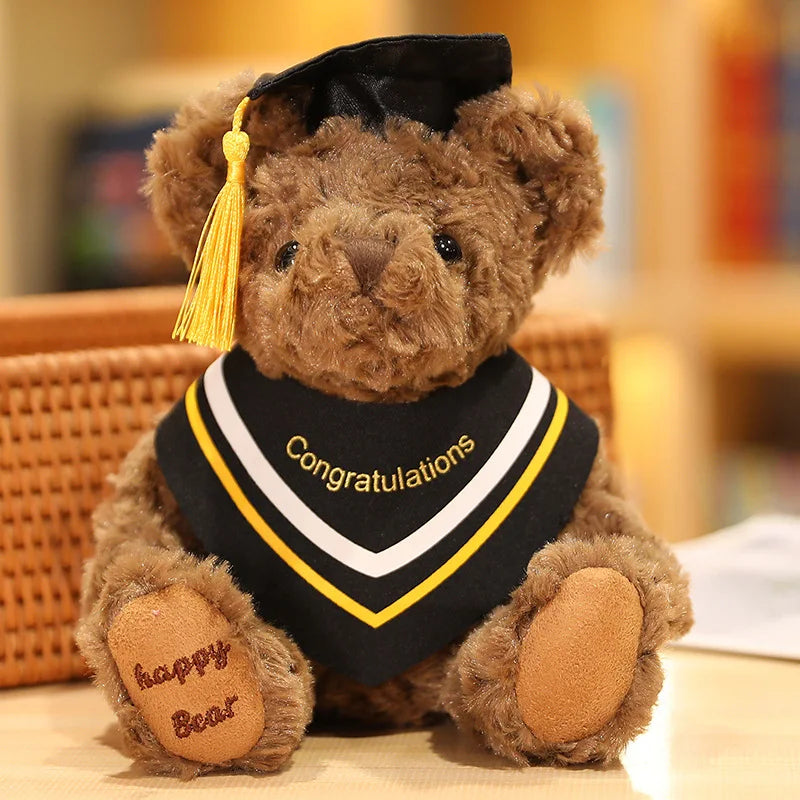 Plush Graduation Bear with Congratulations Stole - Image 9