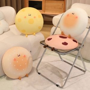 Cute Fried Egg Plush Cushion