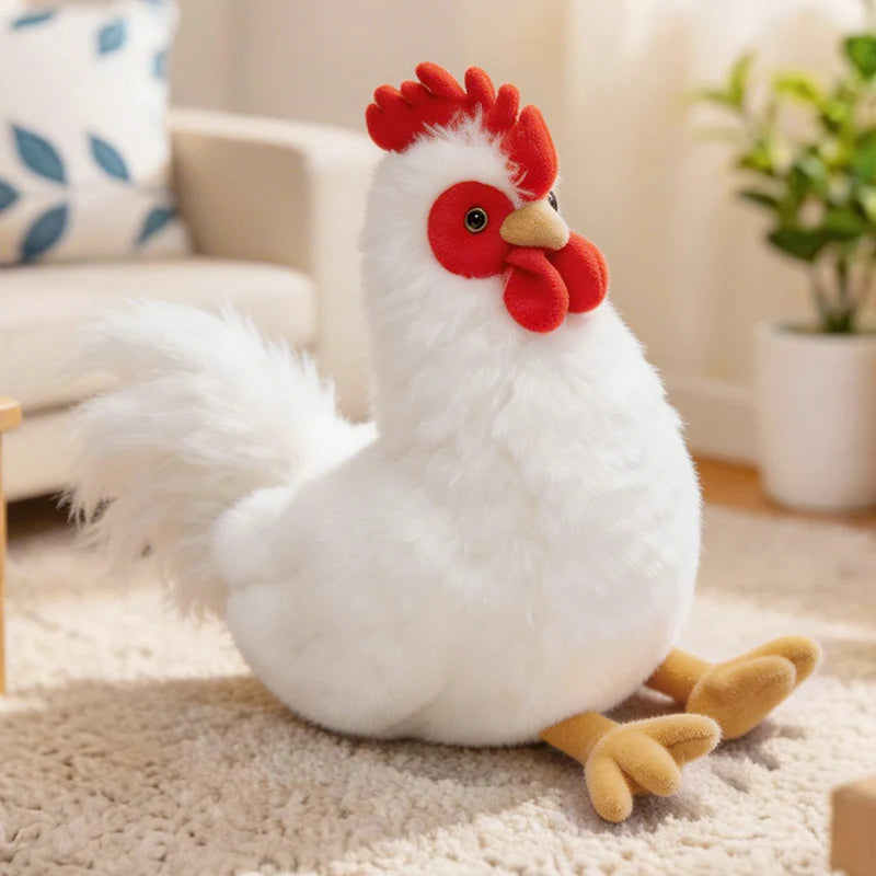 Soft Farm Animal Plush: Rooster, Hen, Turkey - Image 8